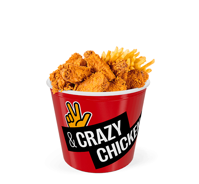 BUCKET HOT WINGS 10